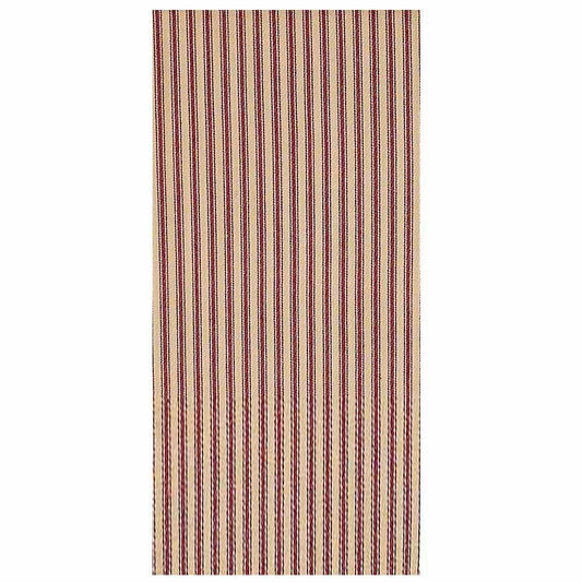 York Ticking Towel Barn Red