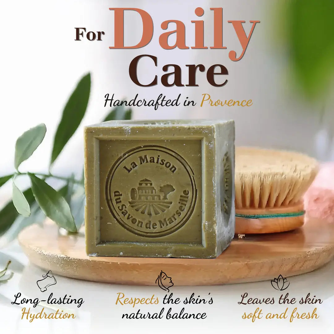 Marseille Soap Cube 100g/3.5oz – Authentic Marseille Soap