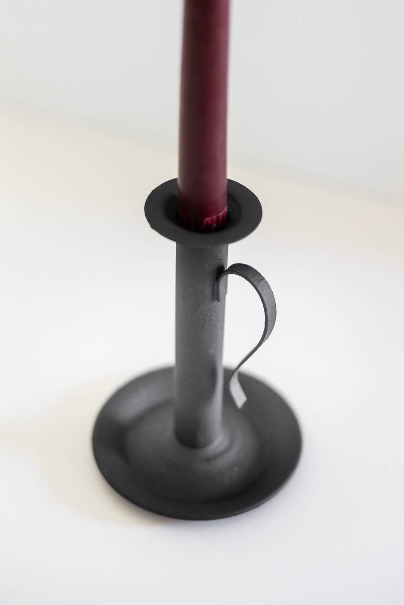 Tall Farmhouse Candlestick Holder