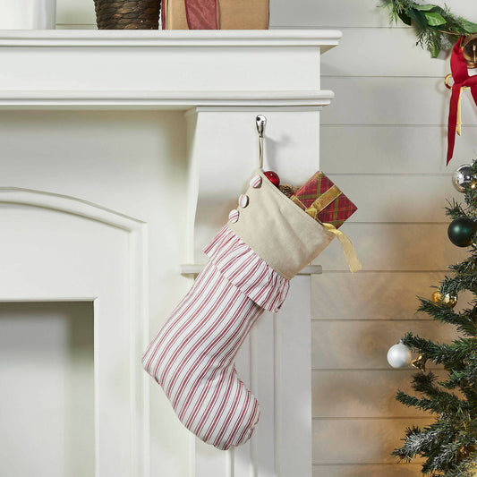 Timeless Ticking Red Stocking 20Lx12W