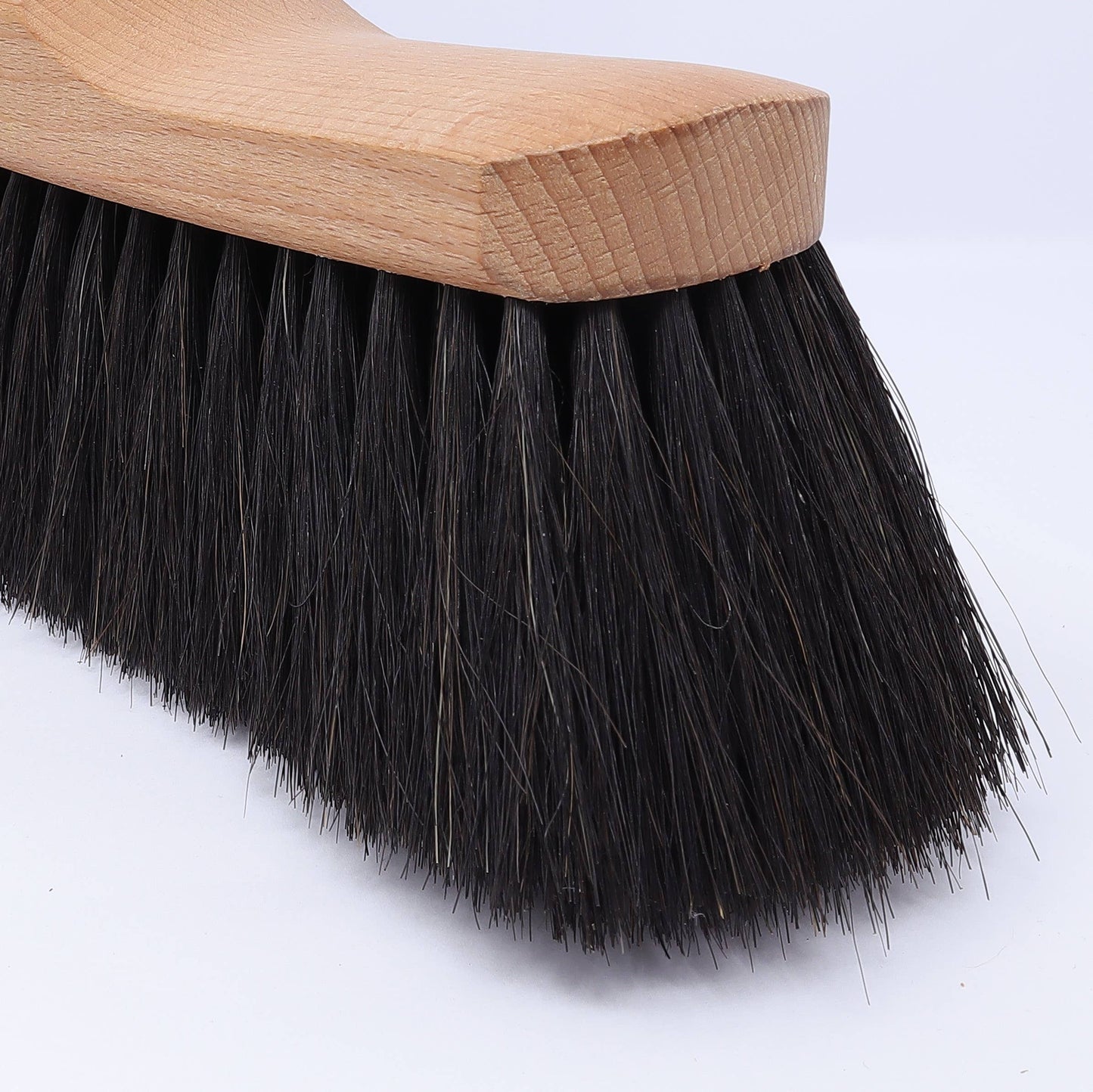 House broom horsehair black