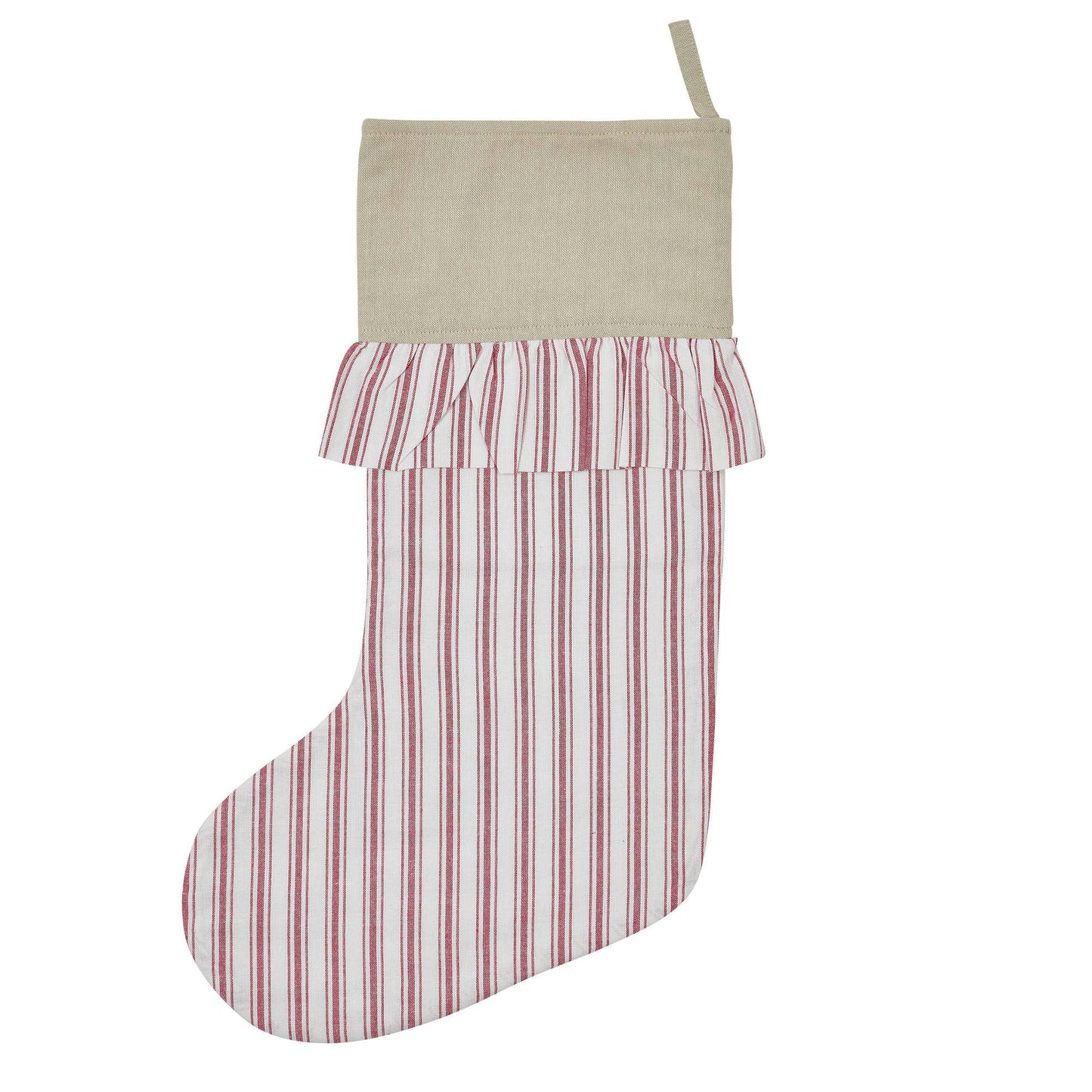 Timeless Ticking Red Stocking 20Lx12W