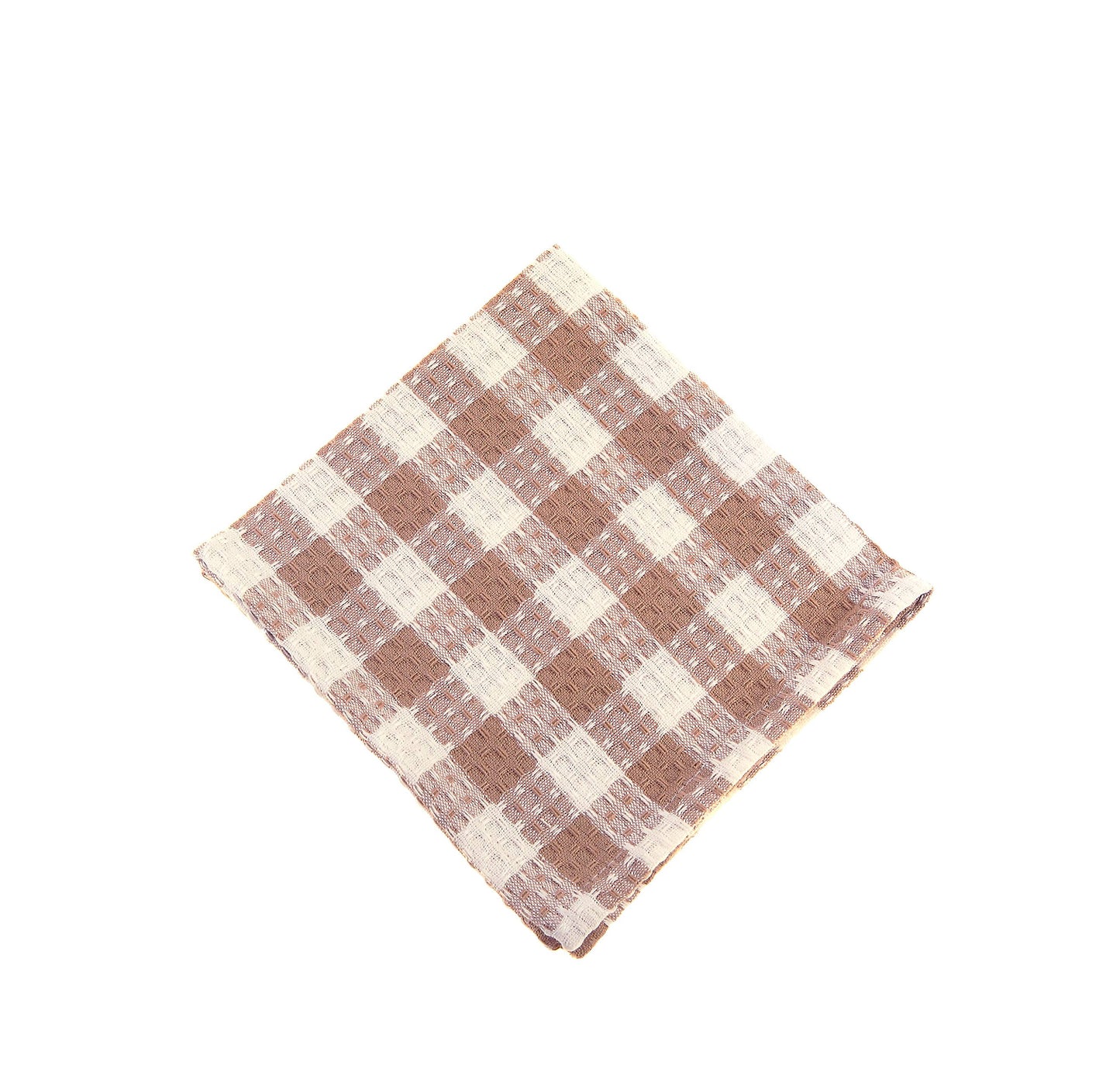Buffalo Check Dishcloth - Beige