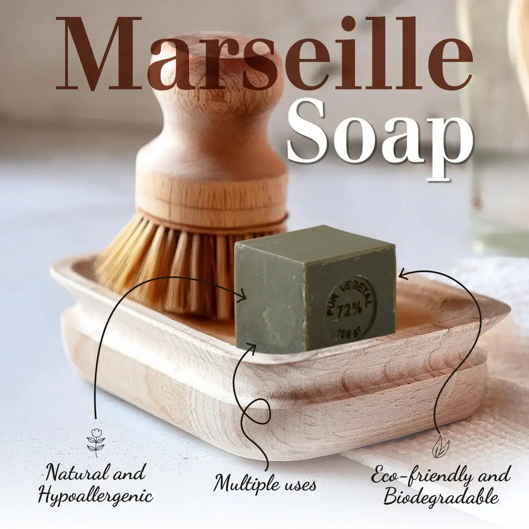Marseille Soap Cube 100g/3.5oz – Authentic Marseille Soap
