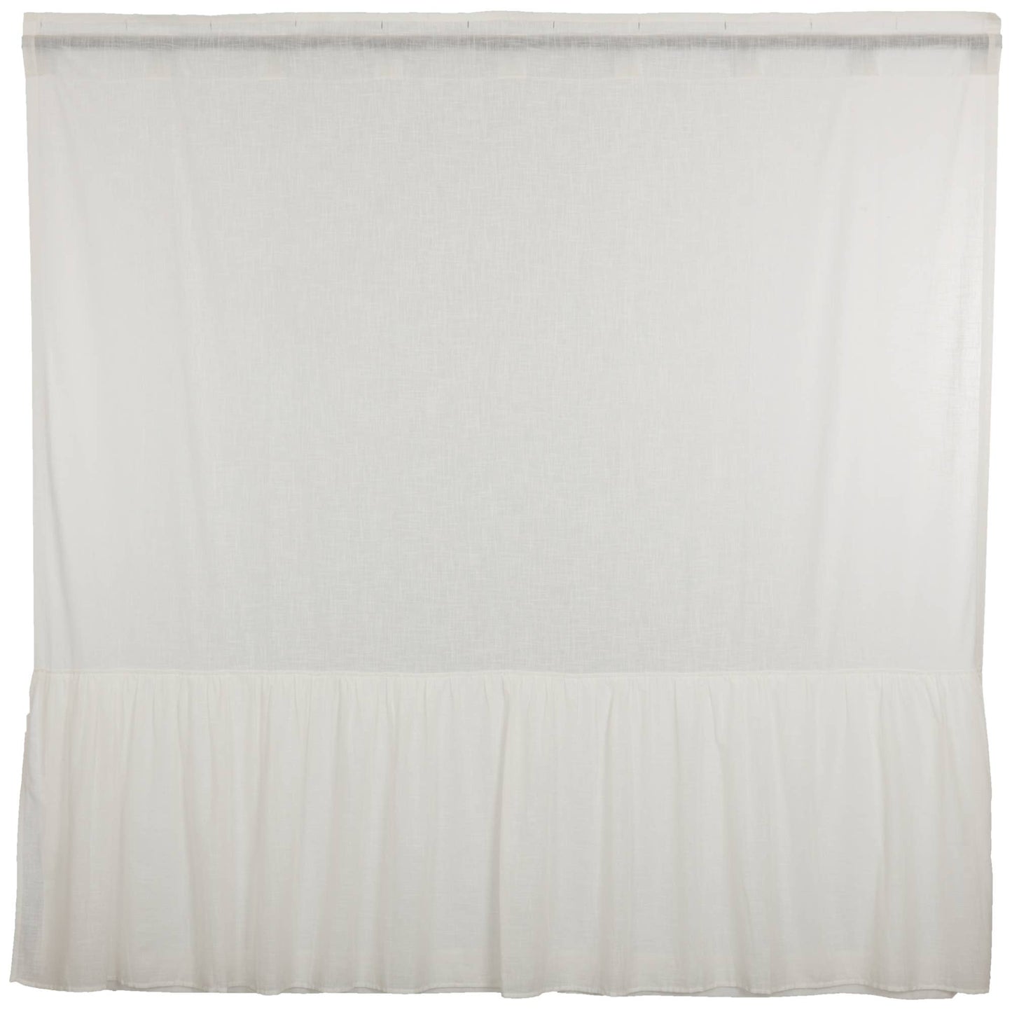 Elizabeth Ruffled Shower Curtain 72Lx72W