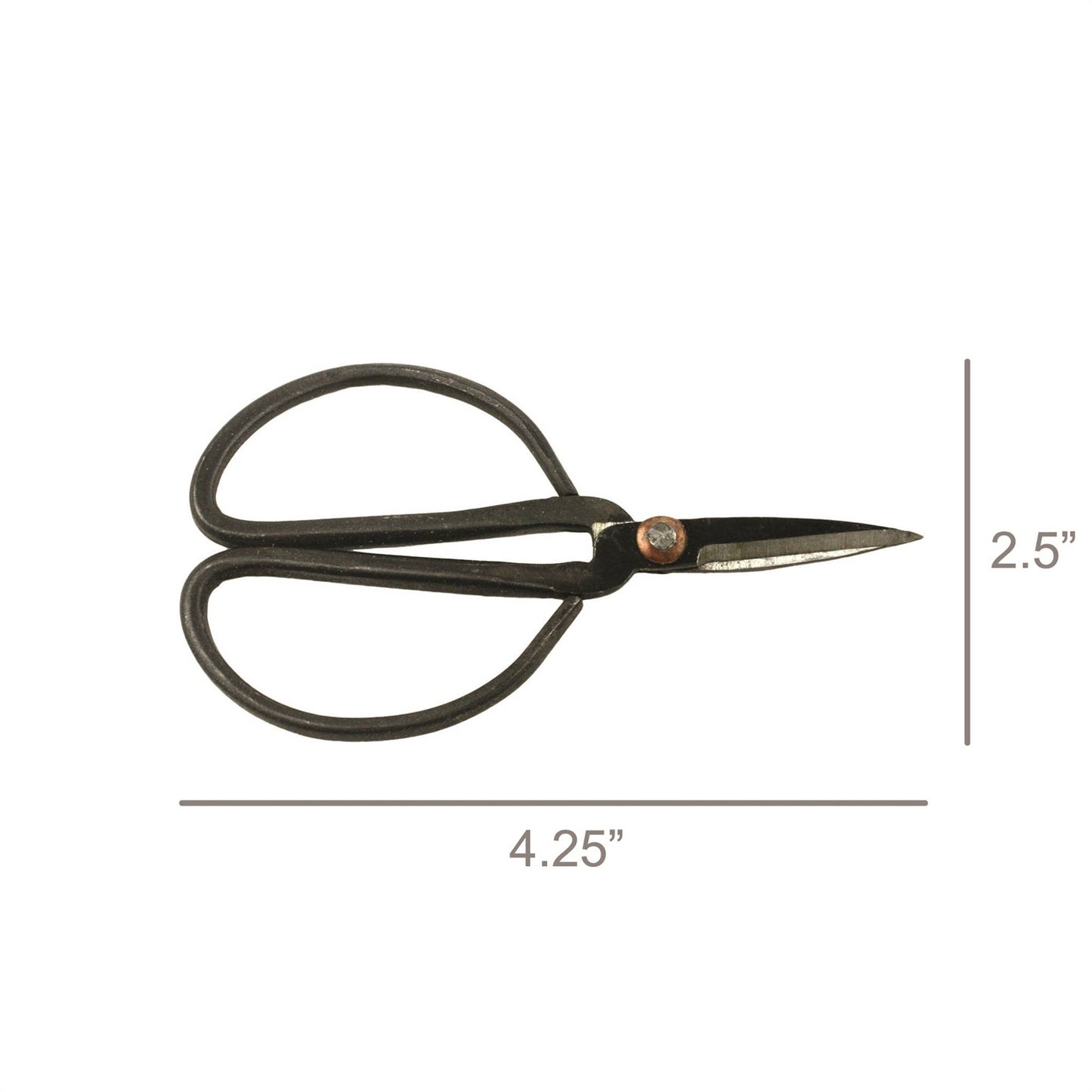 Forged Iron Utility Shears – Small – Natural Finish