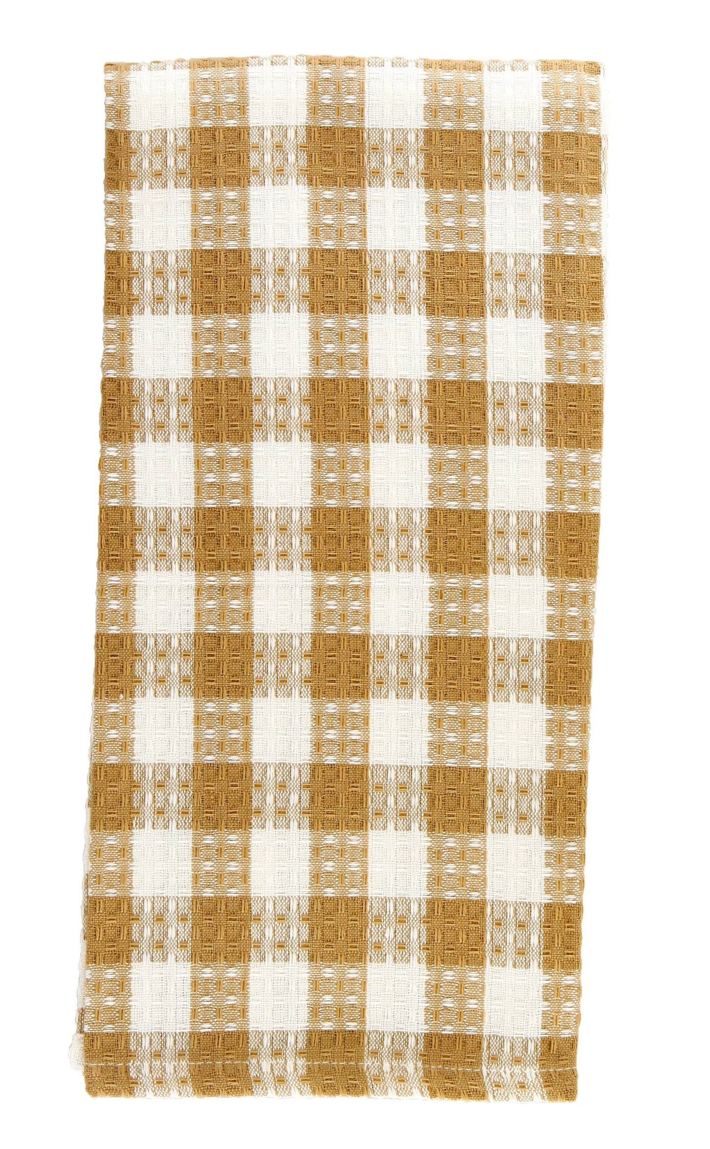 Buffalo Check Tea Towel - Beige