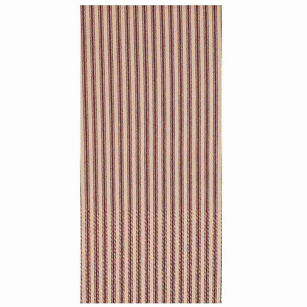 York Ticking Towel Barn Red