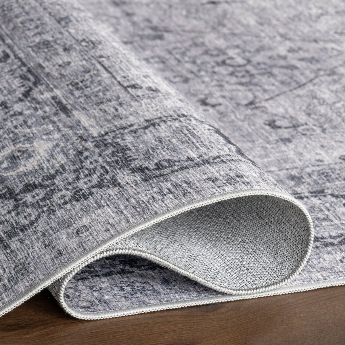 Bayberry Spill Proof Vintage Machine Washable Area Rug