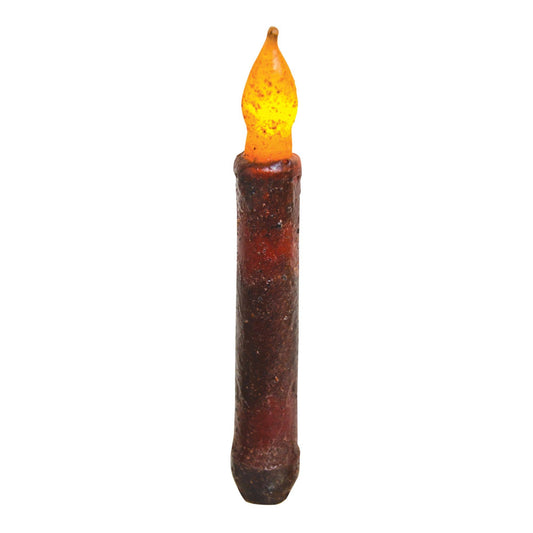 Burnt Burgundy Timer Taper, 6"