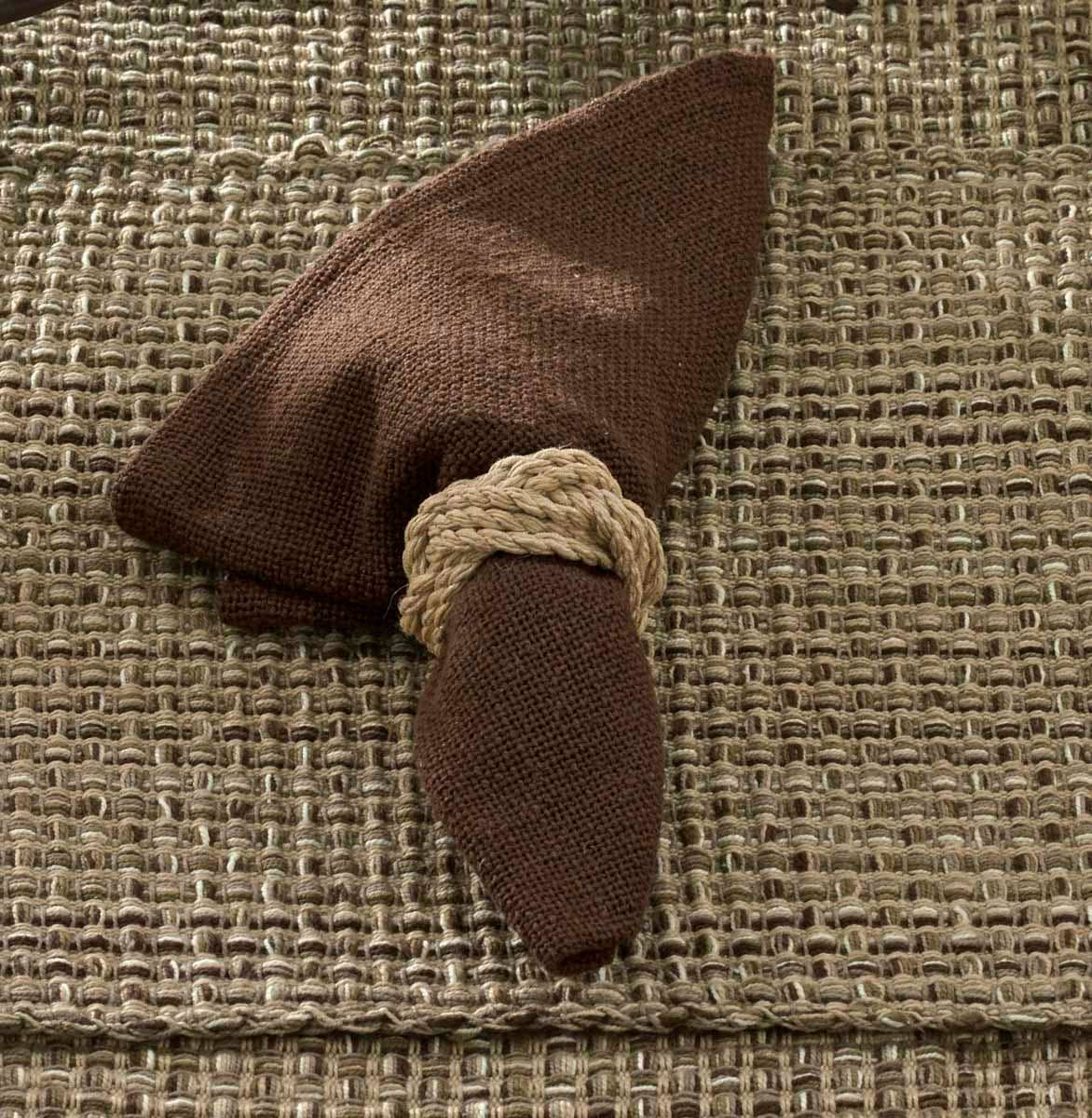 Tweed Napkin - Espresso