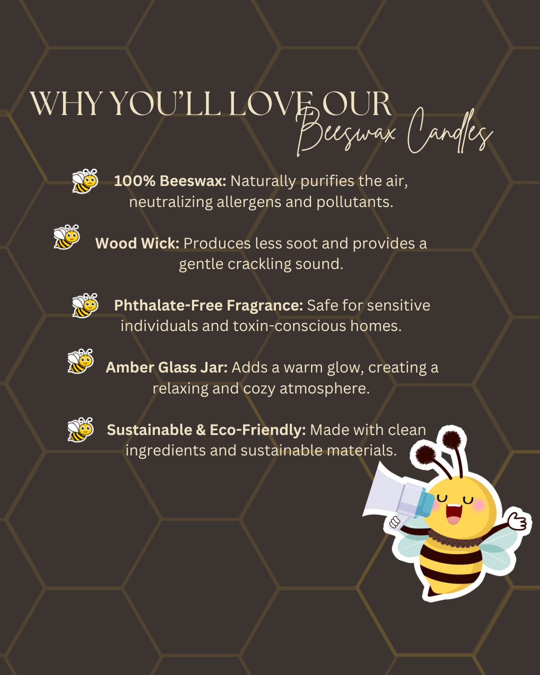 The Prairie Candle Collection - Pure Beeswax Candles