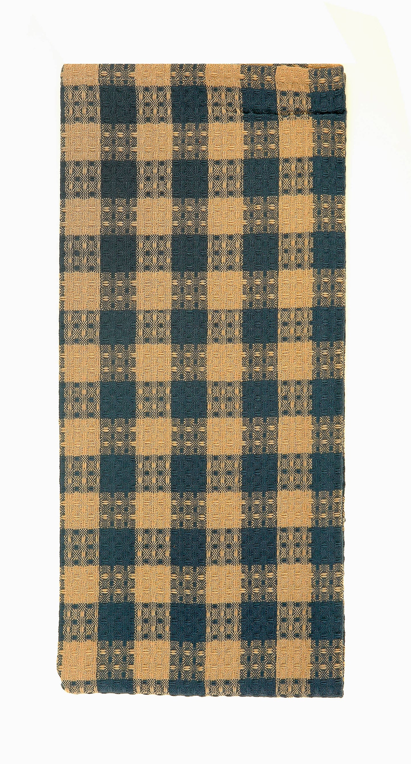 Buffalo Check Tea Towel - Navy